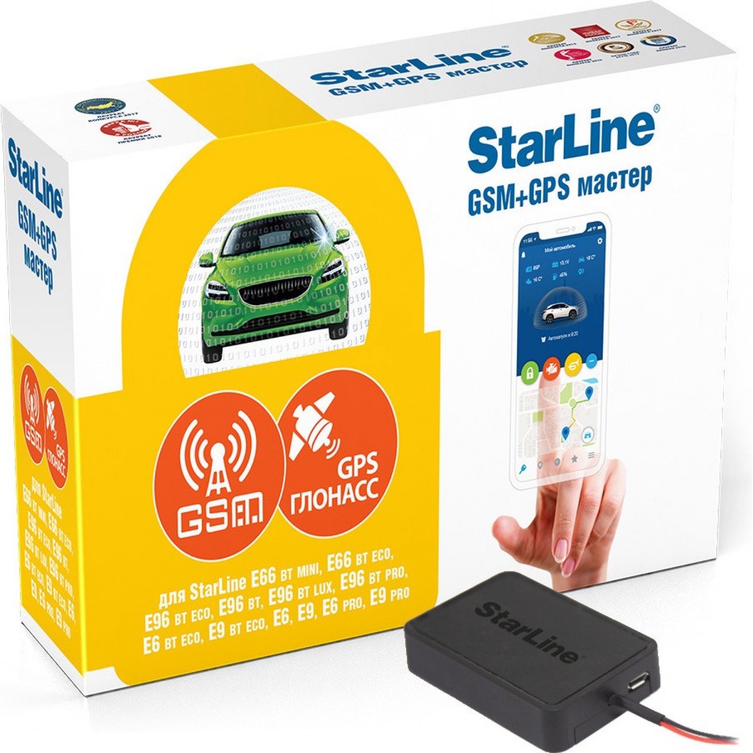GSM-GPS модуль STARLINE GSM+GPS Мастер 6 4003009. Купить GSM-модули с ...