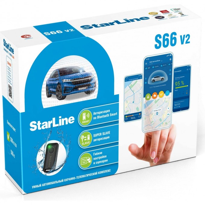 Сигнализация STARLINE S66 v2 ECO 4004072
